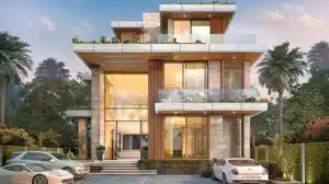 Villa for sale in Cavalli Estates in Damac Hills, with installments over 5 years