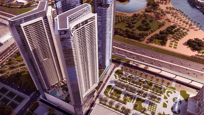 شقق للبيع في آيكون هايتس شارع الشيخ زايد بمساحة 414 قدم