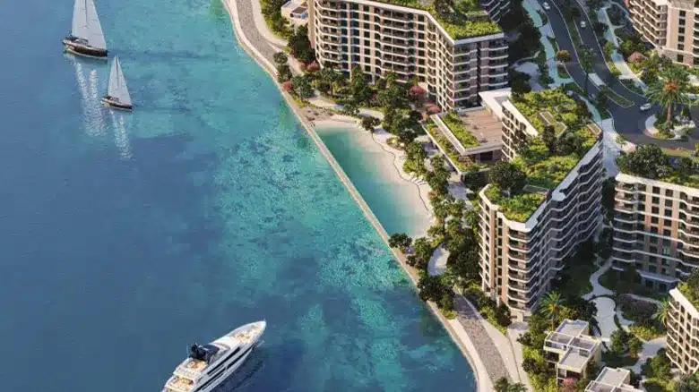 موقع شقق للبيع في جاردينيا باي Location of Apartments for sale in Gardenia Bay