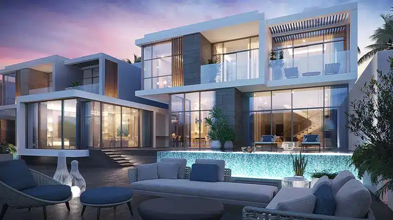 موقع فلل و بيوت للبيع في جزيرة الدانة Location of Villas for Sale in Al Dana Island