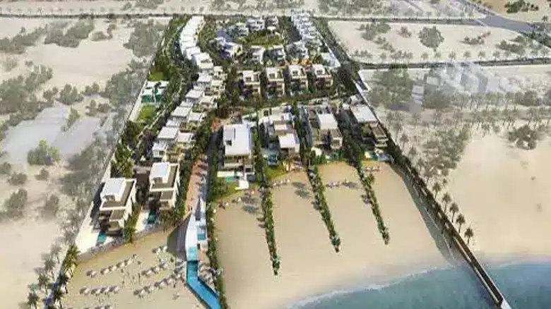 موقع فلل و بيوت للبيع في فلل الشاطئ Location of Villas for Sale in Sea Shore Villas