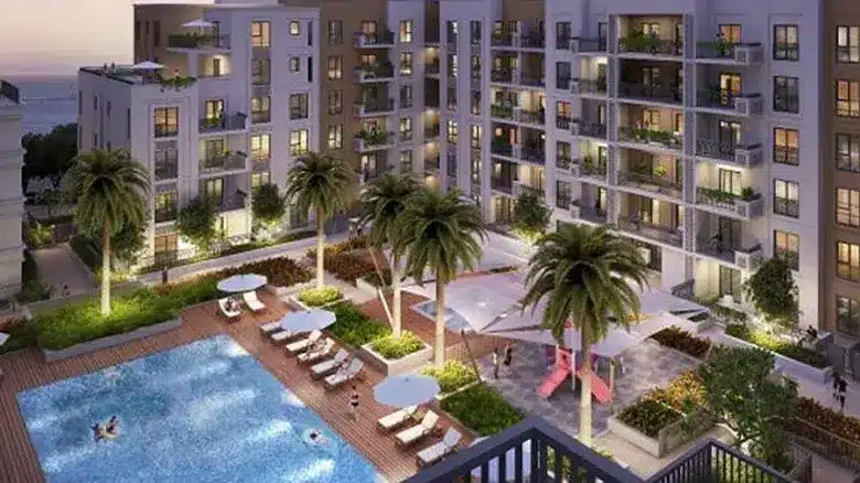 موقع شقق للبيع في شمس ريزيدنس Location of Apartments for sale in Shams Residences