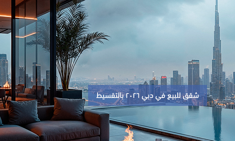 شقق للبيع في دبي 2026 بالتقسيط